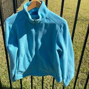 L.L. Bean Fleece Jacket Sz L EUC